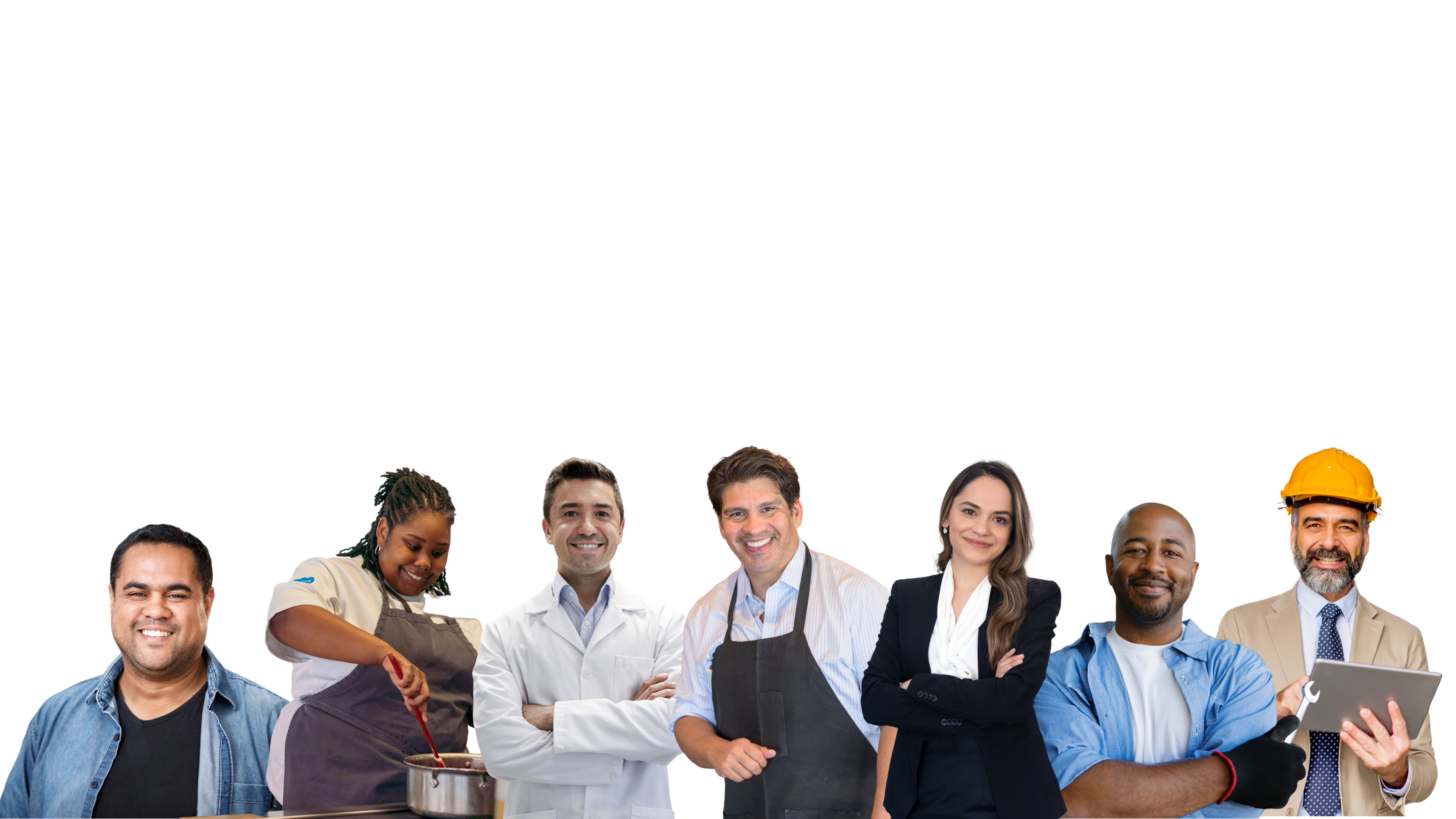 Especialista em marketing apontando para o texto sobre para quem é a Top Marketing